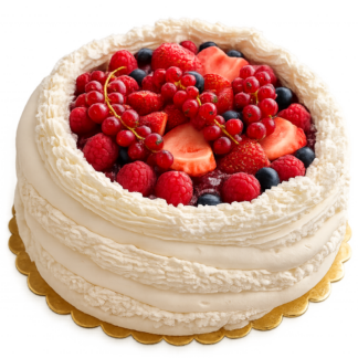 Tort Keto Berry Pavlova